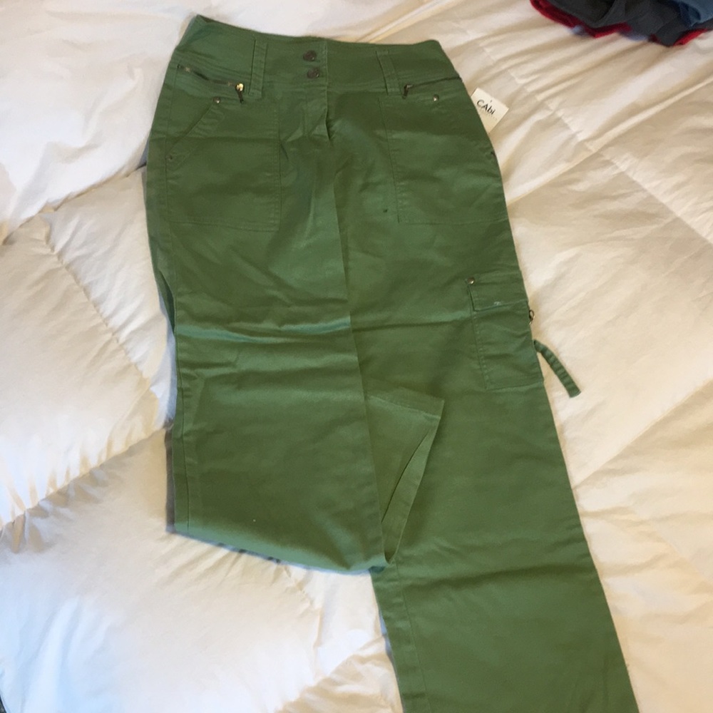 CAbi Carol Anderson. Green. NEVER WORN.